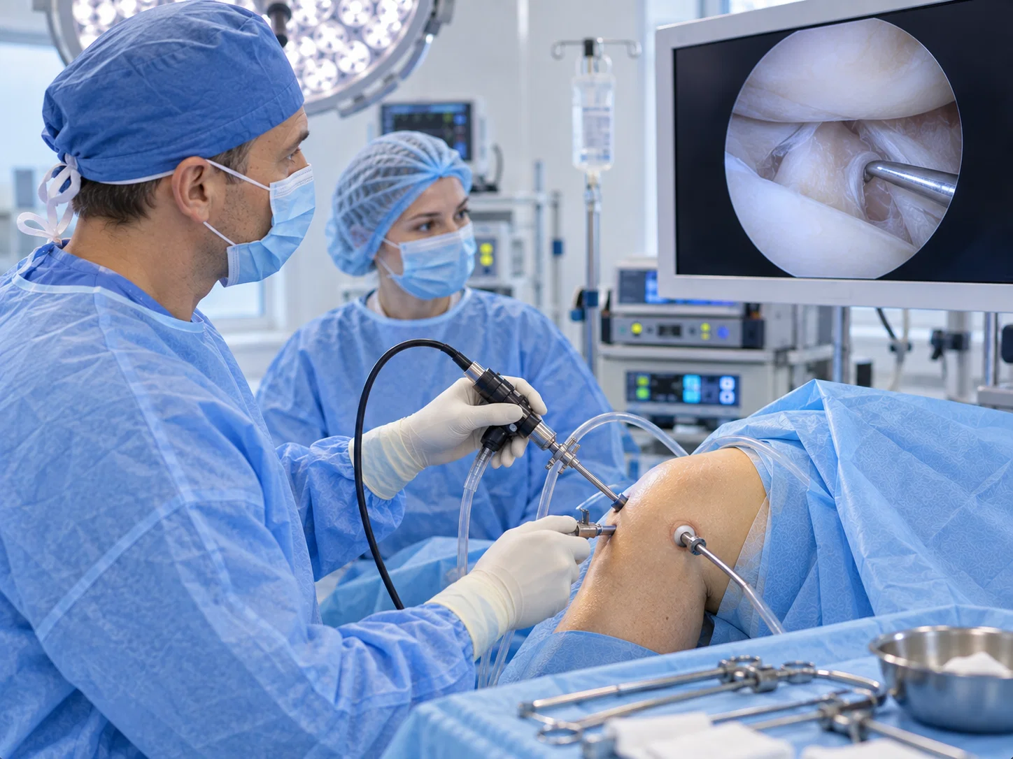Лечение Артроскопии коленного сустава без очереди